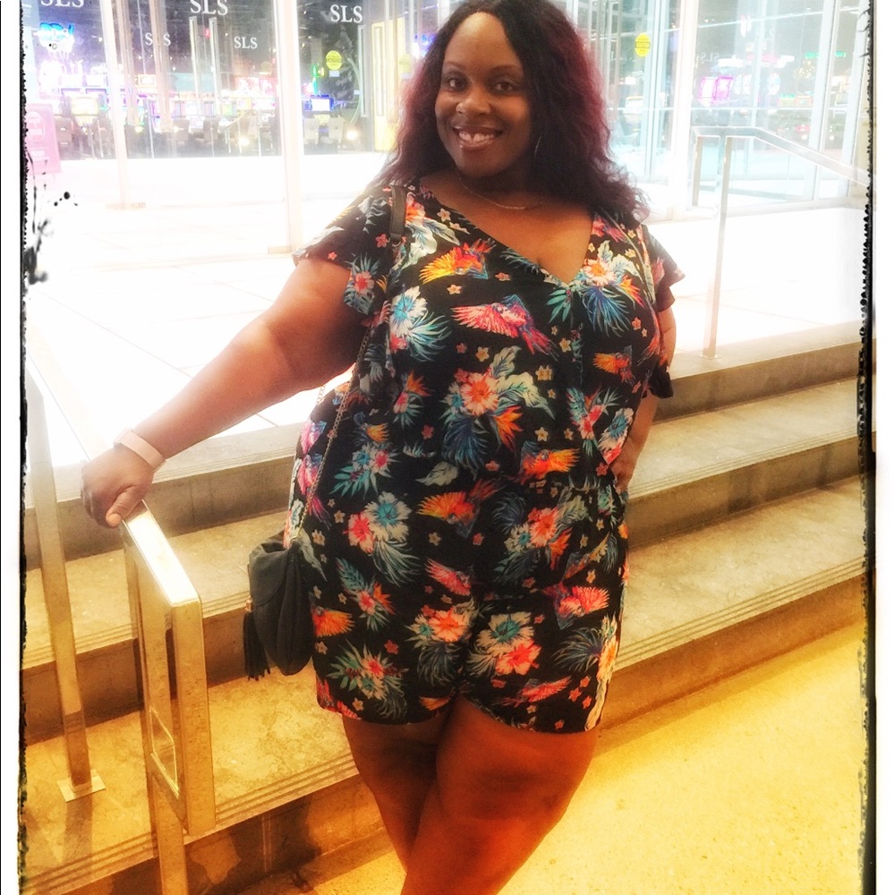 Floral Romper